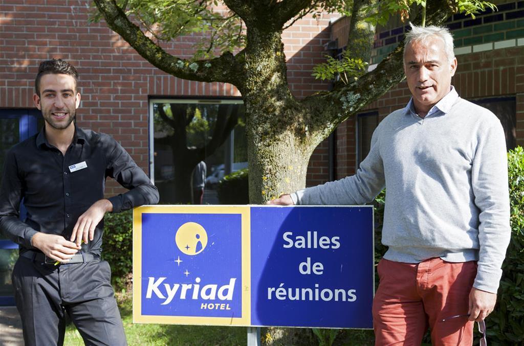 Kyriad Lille Est - Villeneuve D'Ascq Bagian luar foto